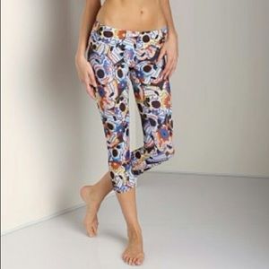 Day of the dead skull cropped legging